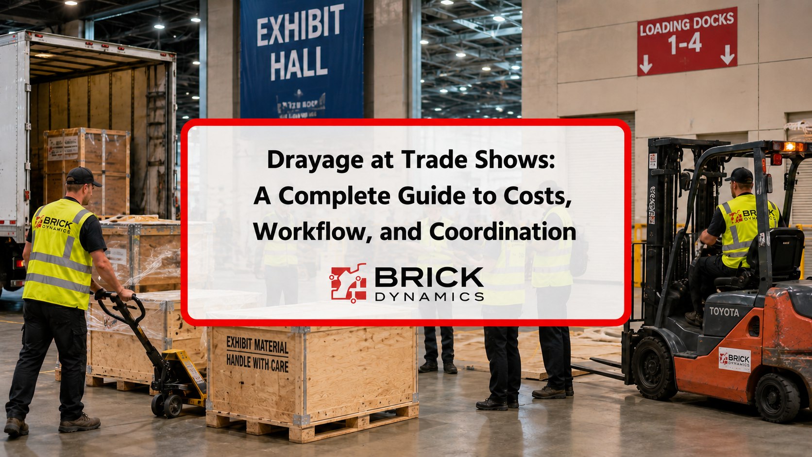 Drayage at Trade Shows: A Complete Guide — featured image